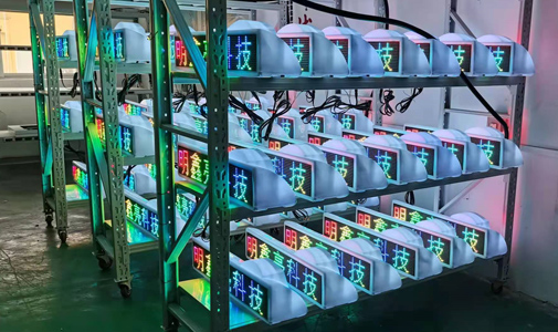 出租車頂燈LED廣告屏，帶無線廣告發(fā)布系統(tǒng)