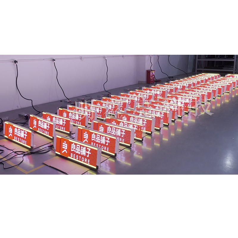 網(wǎng)約車后窗LED透明顯示屏02